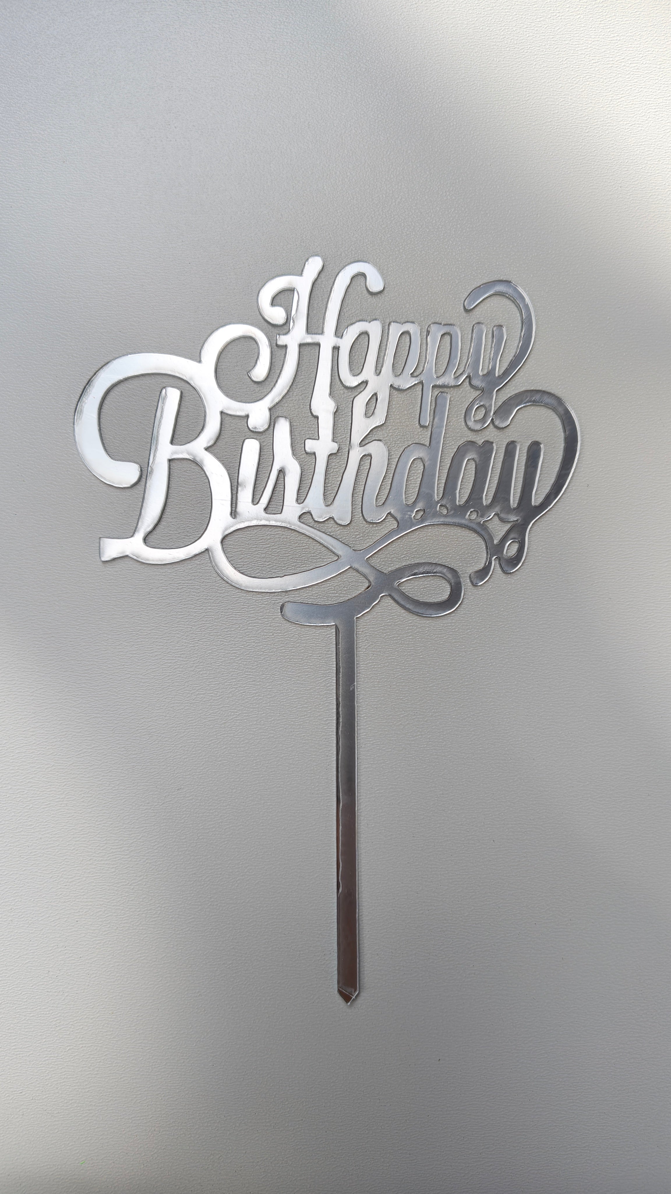 Insert decorativ pentru tort -Happy Birthday