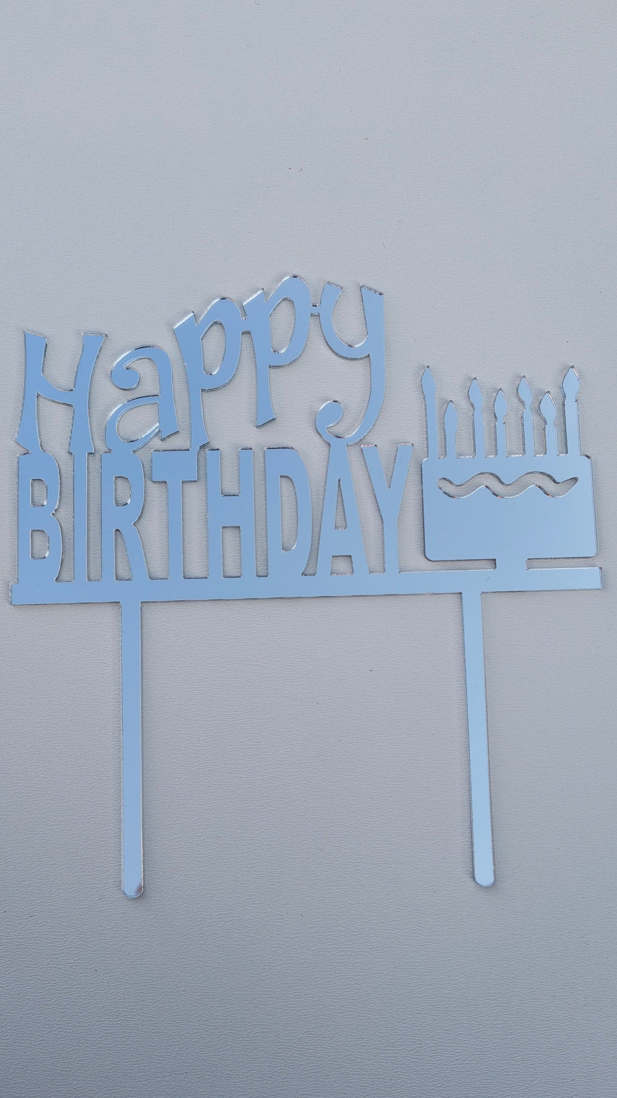 Insert decorativ pentru tort -Happy Birthday