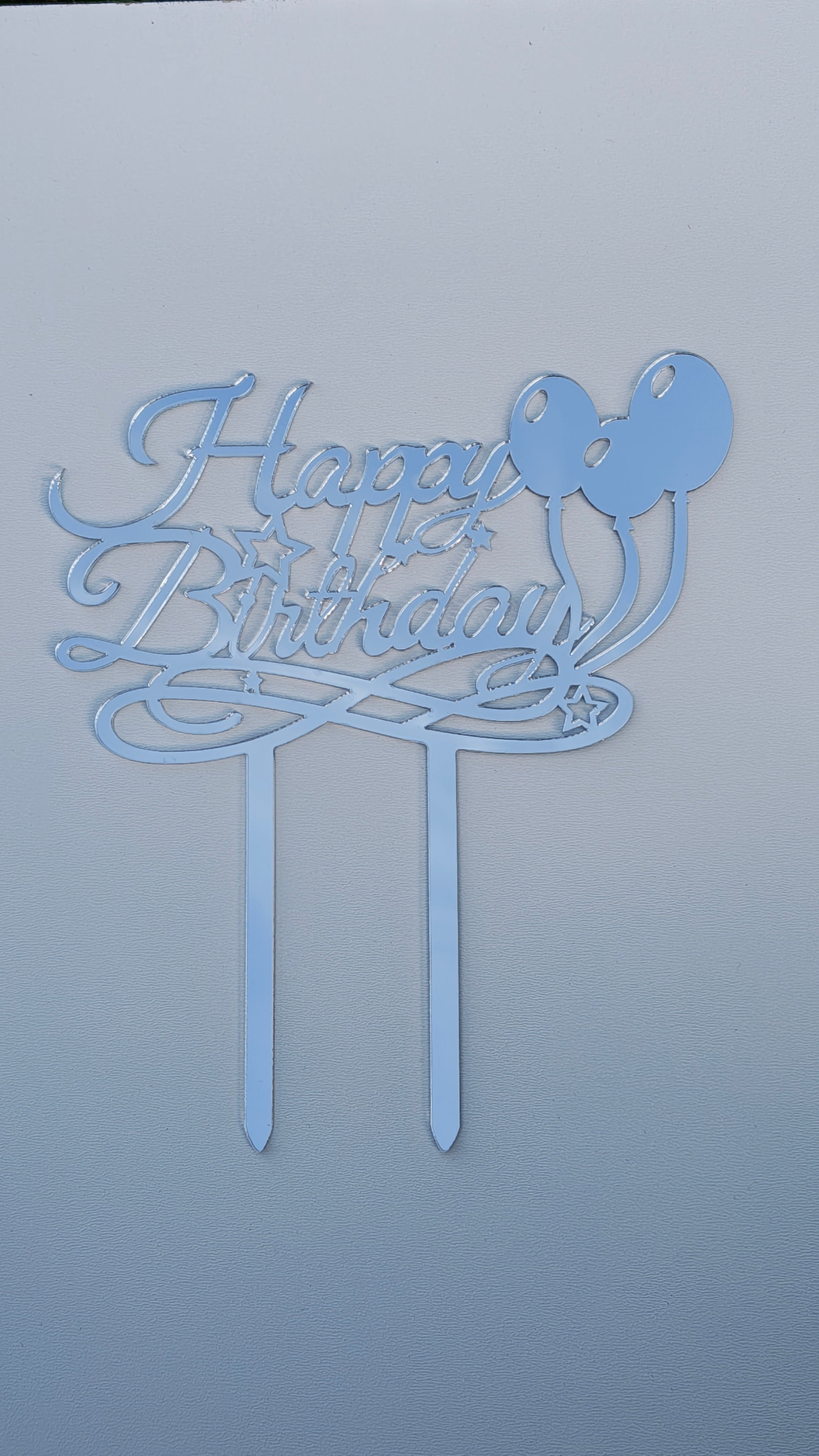 Insert decorativ pentru tort -Happy Birthday