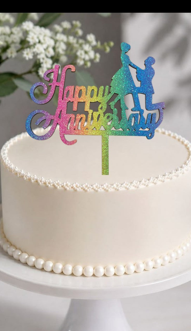 Insert pentru tort-Happy Anniversary