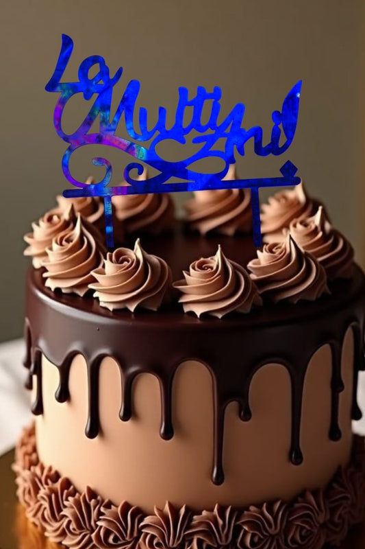 Insert decorativ pentru tort -Happy Birthday