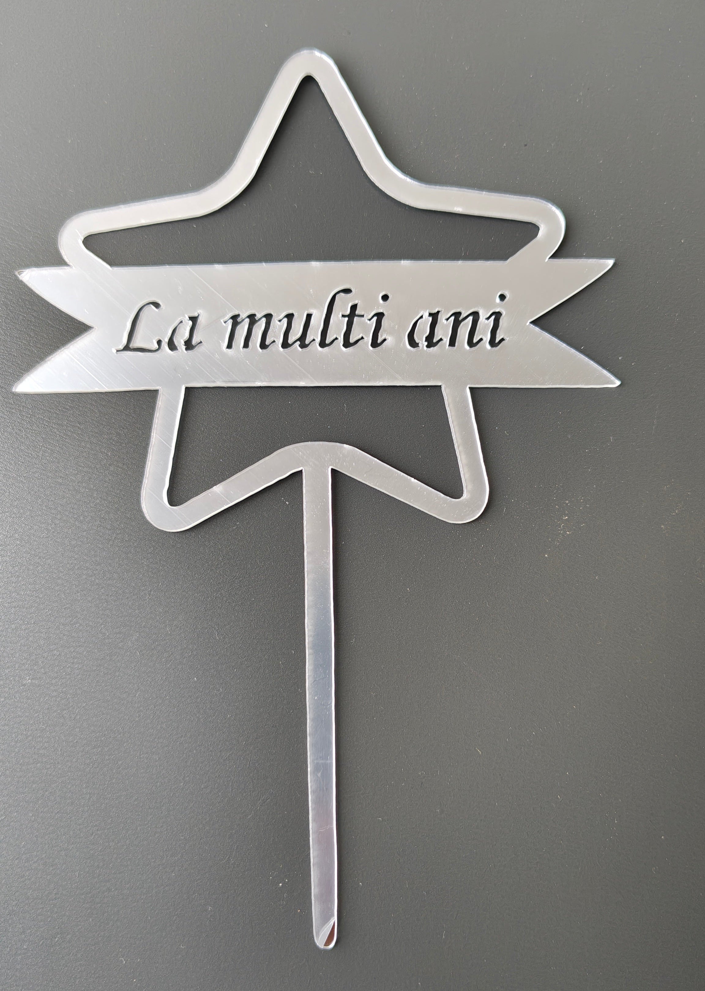 Insert tort -La mulți ani -Stea