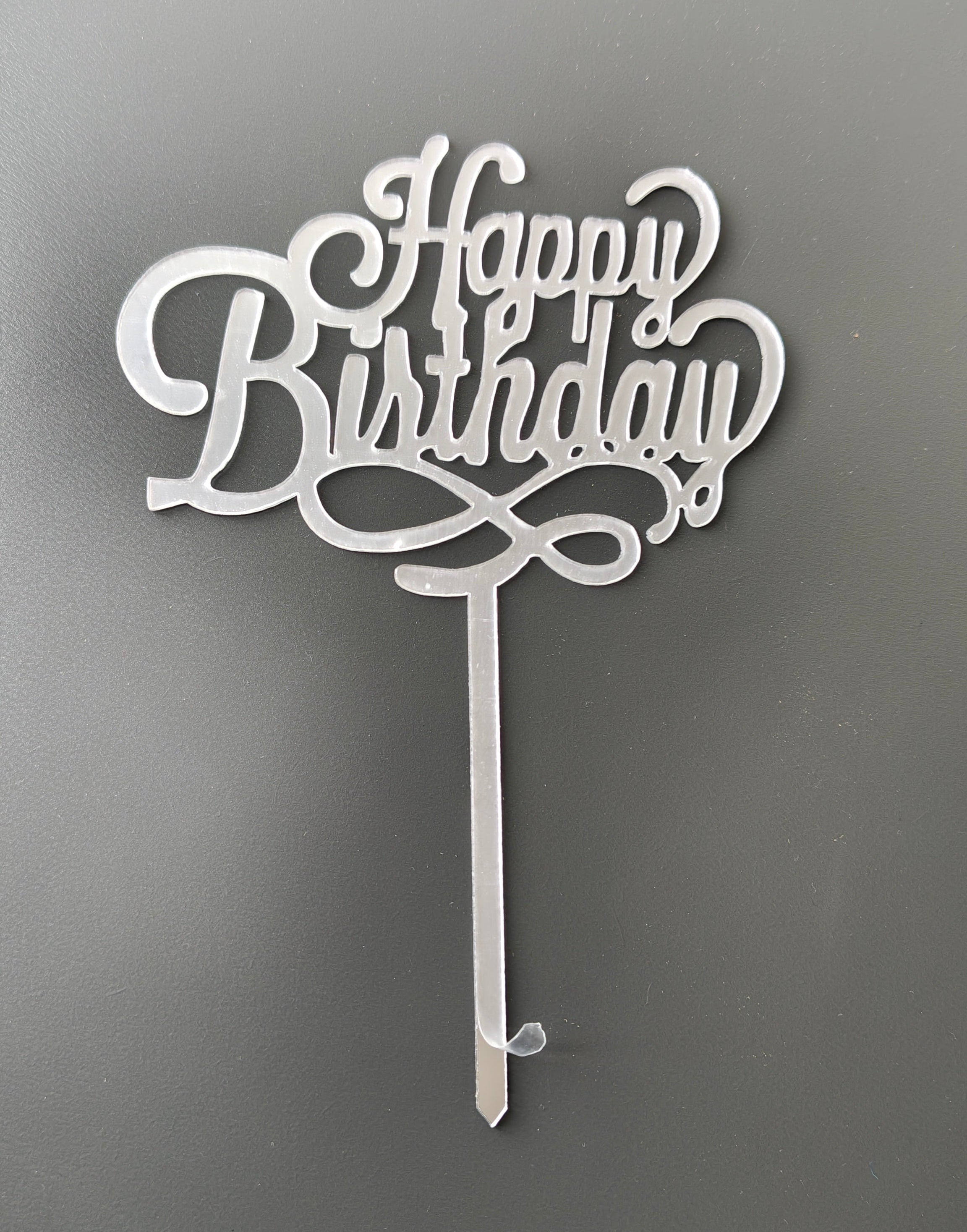 Insert decorativ pentru tort -Happy Birthday