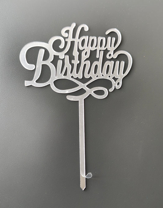 Insert decorativ pentru tort -Happy Birthday