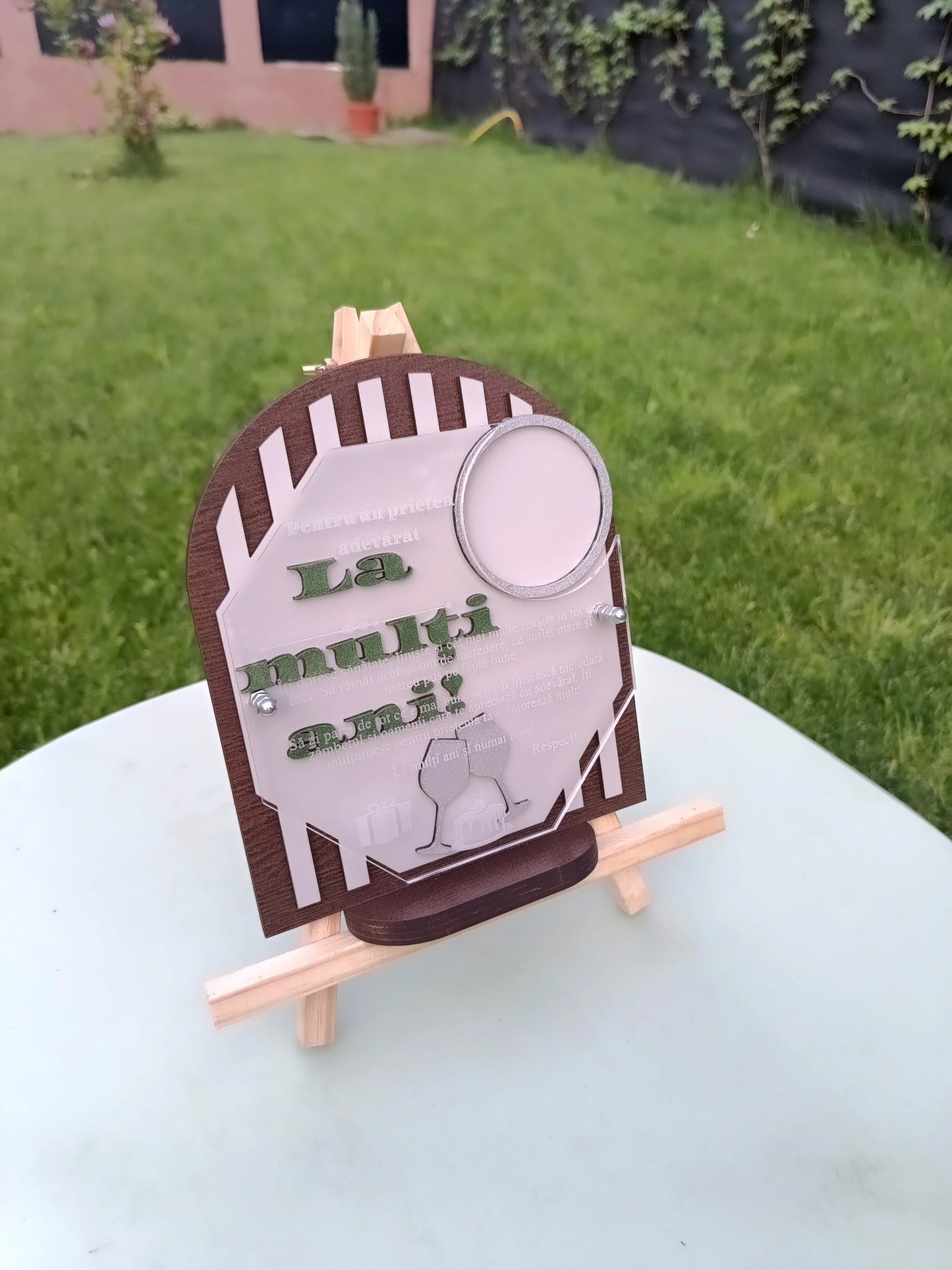 Plachetă personalizată -La mulți ani 2