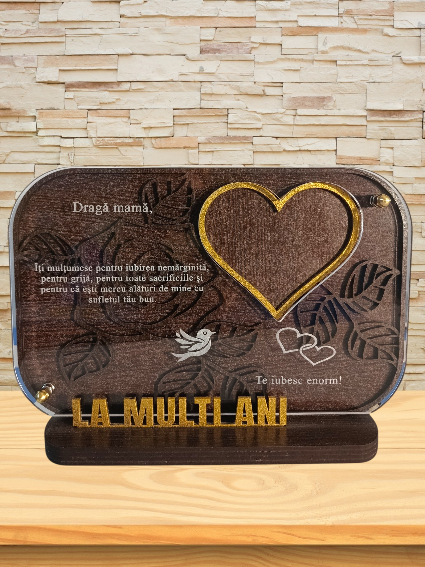 Plachetă personalizată -Mama