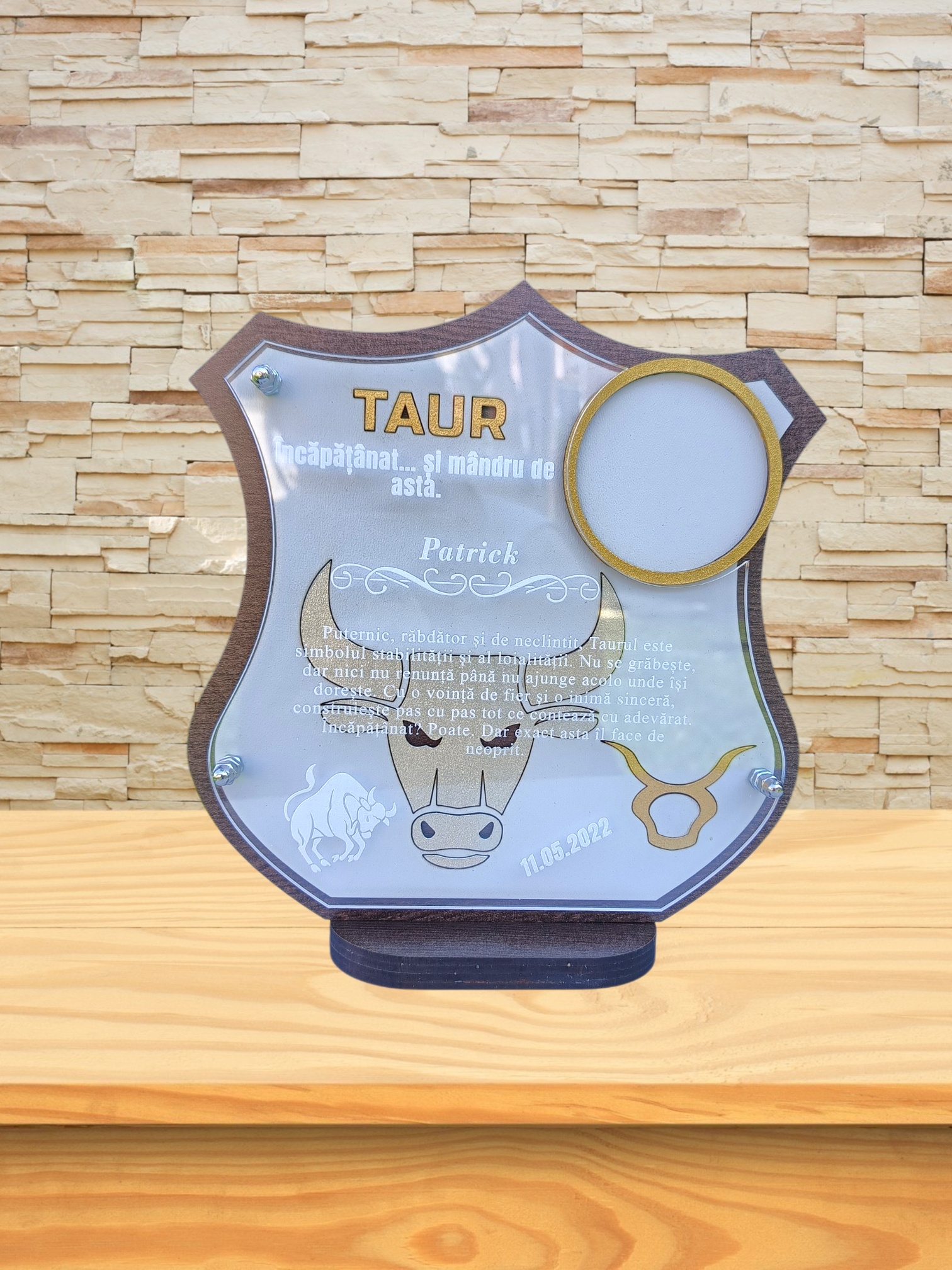 Plachetă personalizată -Zodie