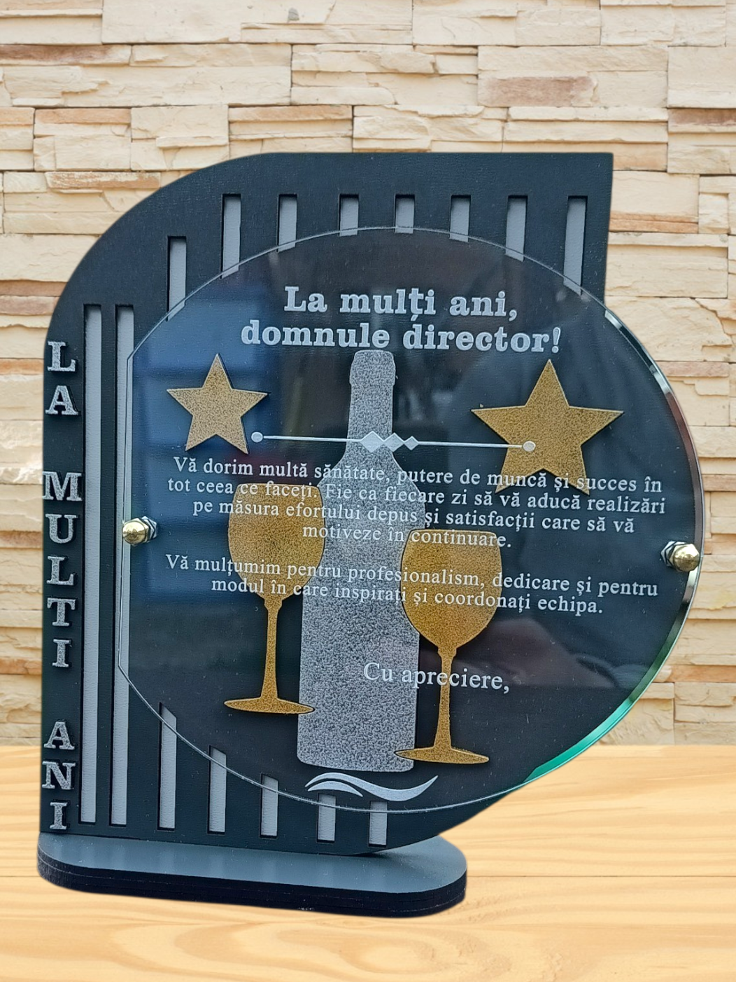 Plachetă personalizată -Director