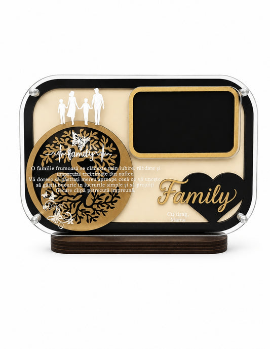 Plachetă Personalizată Family 2