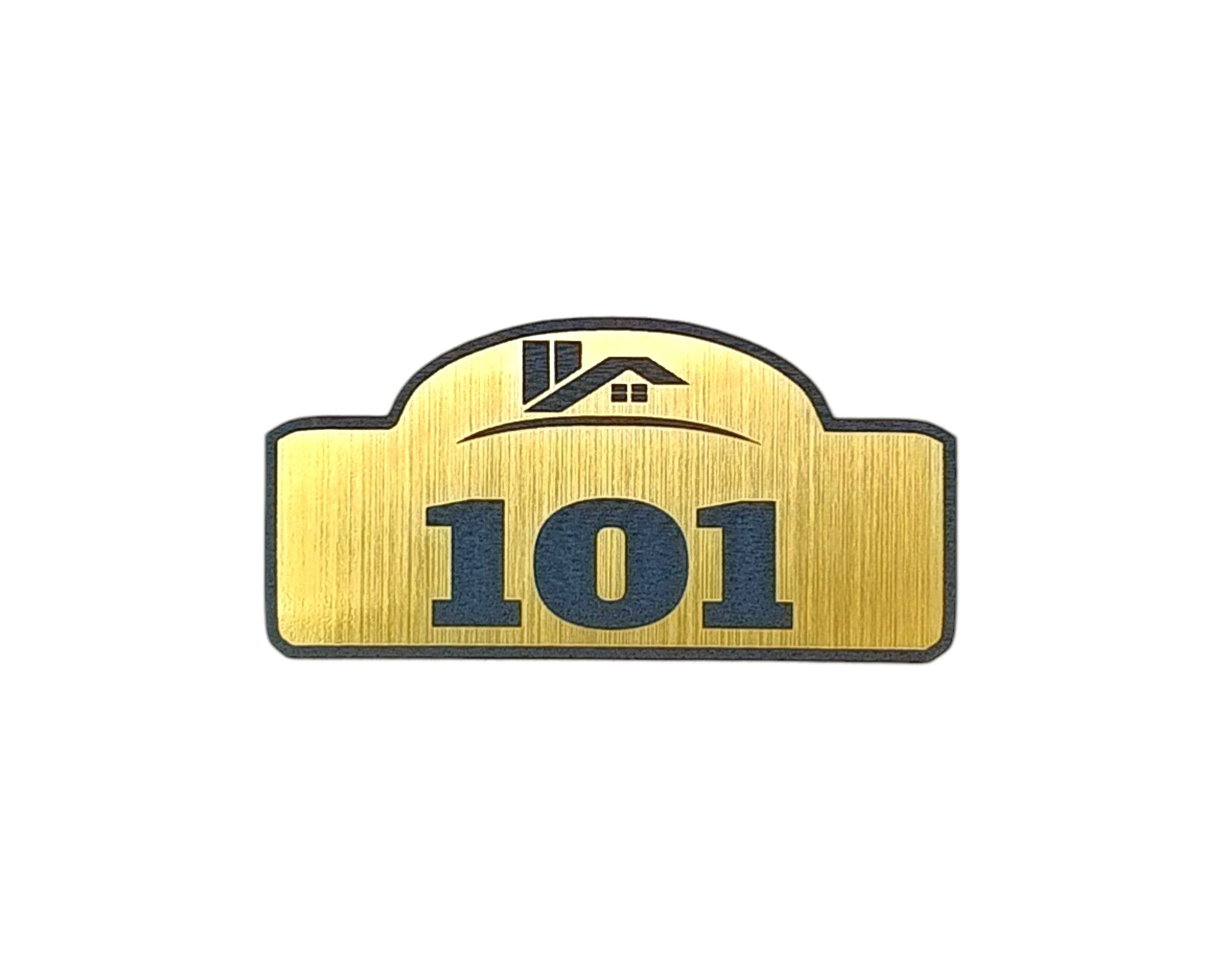 Plăcuță Număr Cameră Hotel – ABS Metalex Personalizată 2